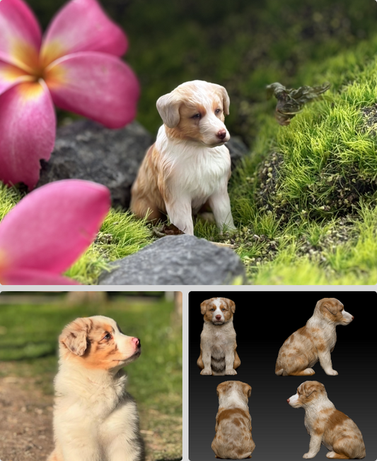 Instacolor Edition - Dog 3D Printed Keepsake